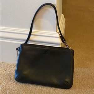 Coach leather wristlet